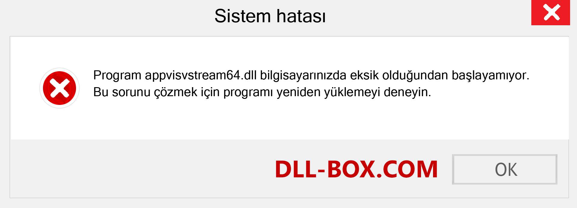 appvisvstream64.dll dosyası eksik mi? Windows 7, 8, 10 için İndirin - Windows'ta appvisvstream64 dll Eksik Hatasını Düzeltin, fotoğraflar, resimler